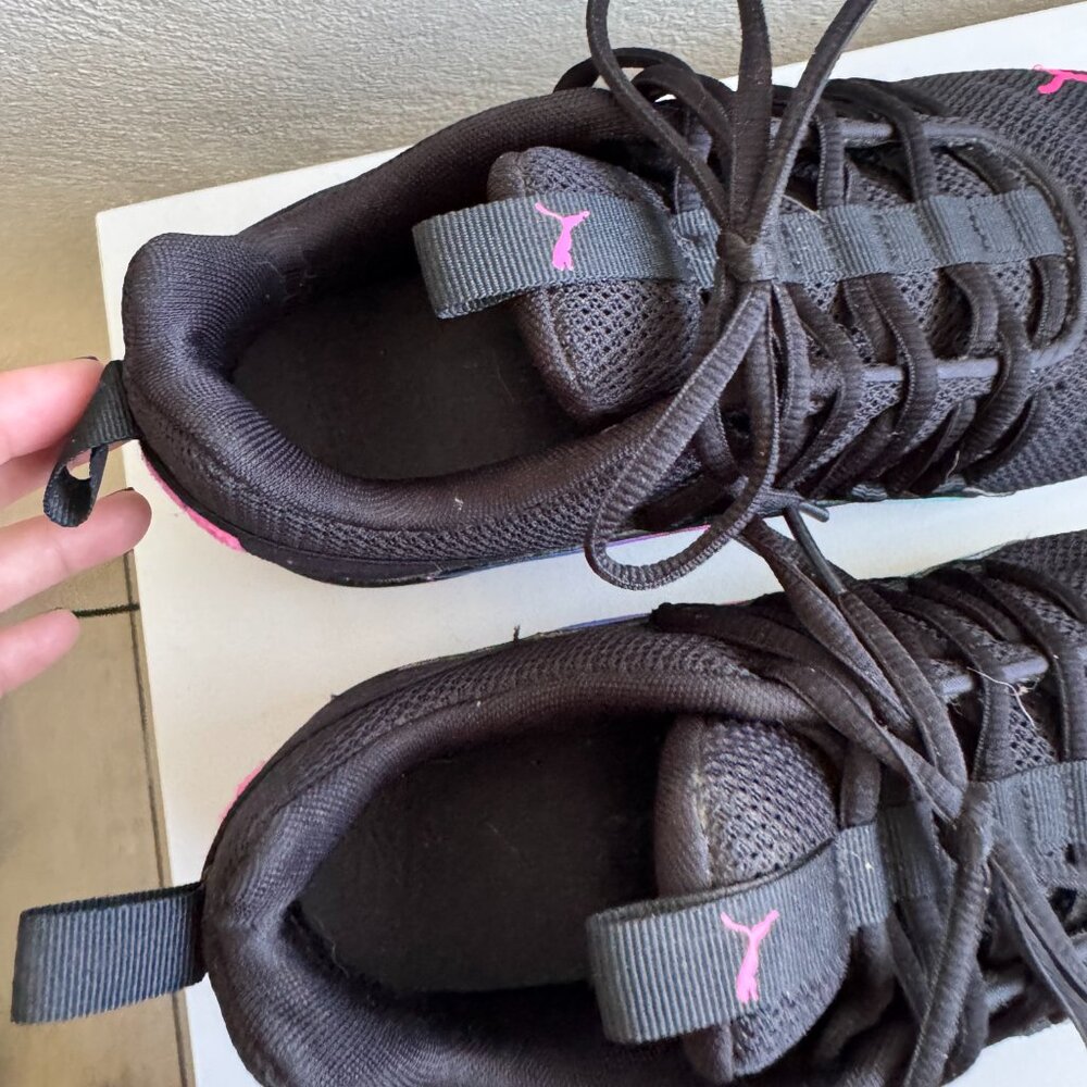 PUMA Black Rainbow Gradient Sneakers Women’s 9.5 (EUR 40.5) - Picture 3 of 9